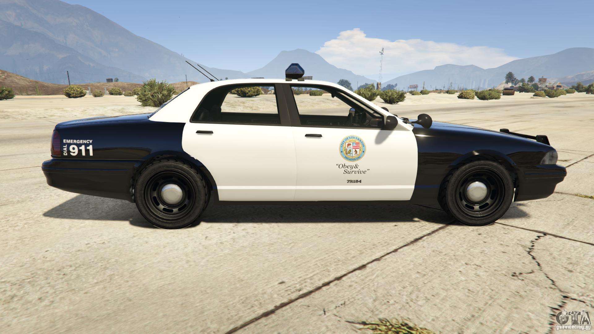 GTA 5 Vapid Police Cruiser - скриншоты, характеристики и описание седана.