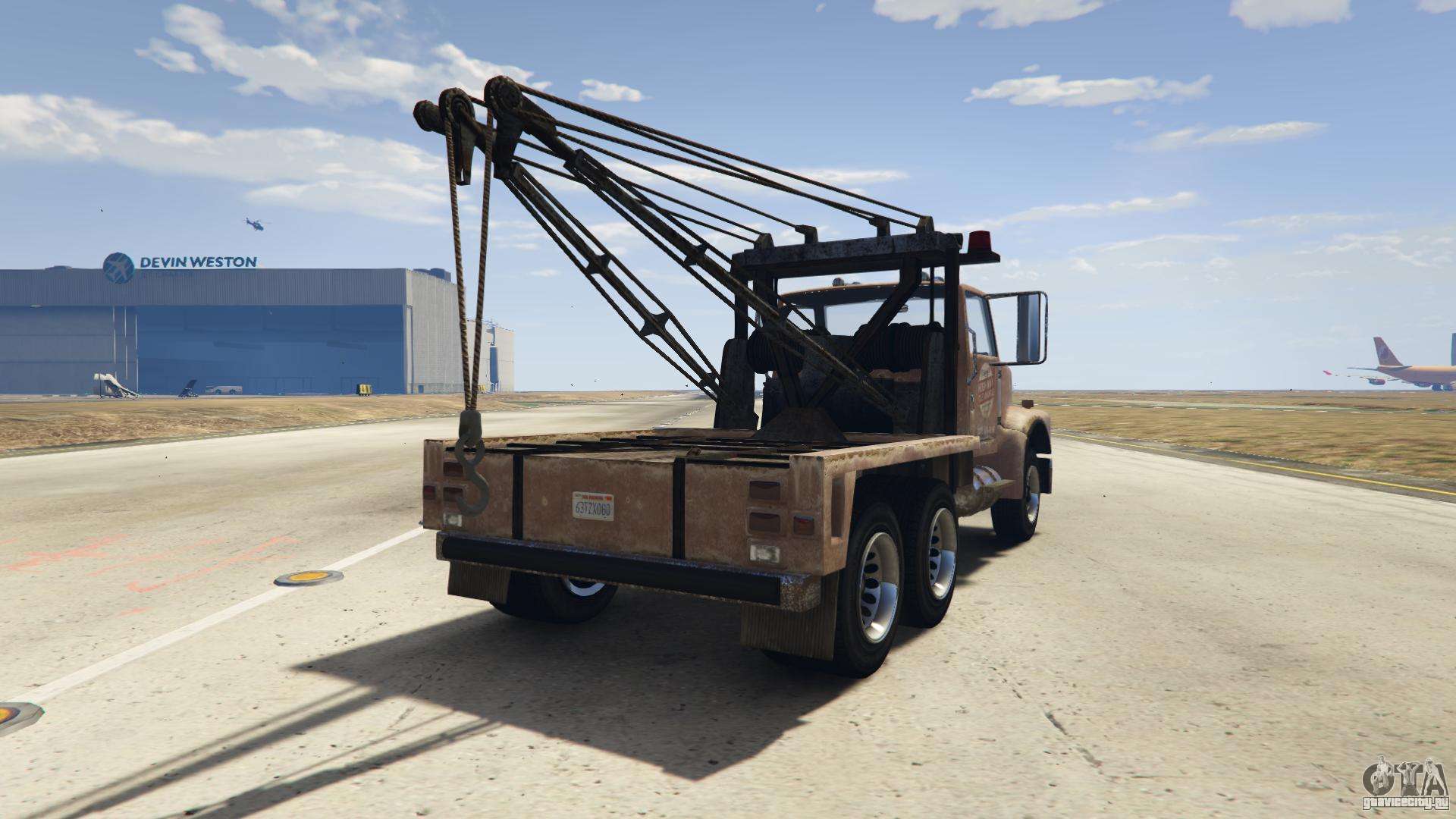 GTA 5 Vapid Towtruck Large - скриншоты, характеристики и описание эвакуатора .