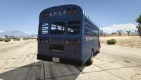 GTA 5 Vapid Prison Bus - вид сзади