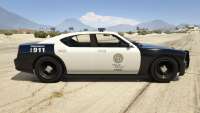 GTA 5 Bravado Police Buffalo - вид сбоку
