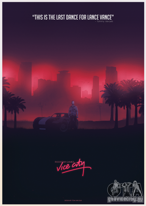 GTA Vice City Fan poster