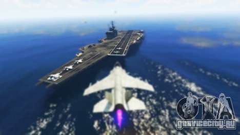 Спавн авианосца в GTA Online