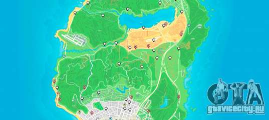 Карта случайных событий в гта 5 карта