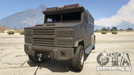 GTA 5 Brute Police Riot - скриншоты, характеристики и описание грузовика.