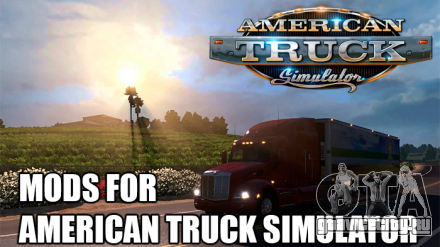 Моды для American Truck Simulator  - десятки и сотни лучших модов для ATS