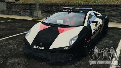 Lamborghini Sesto Elemento 2011 Police v1.0 ELS для GTA 4