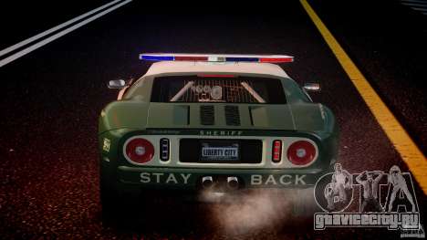 Ford GT1000 Hennessey Police 2006 [EPM][ELS] для GTA 4