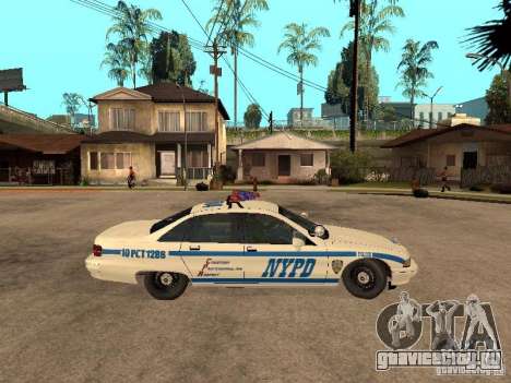 NYPD Chevrolet Caprice Marked Cruiser для GTA San Andreas