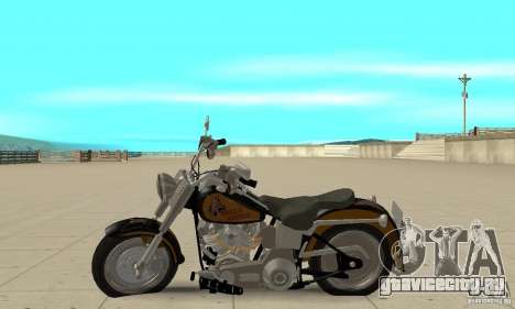 Harley Davidson FLSTF (Fat Boy) v2.0 Skin 3 для GTA San Andreas