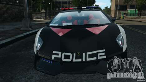 Lamborghini Sesto Elemento 2011 Police v1.0 ELS для GTA 4