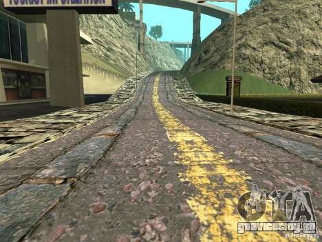 Новые дороги в Вайнвуде для GTA San Andreas