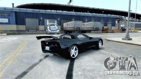 Chevrolet Corvette C6 Convertible v1.0 для GTA 4