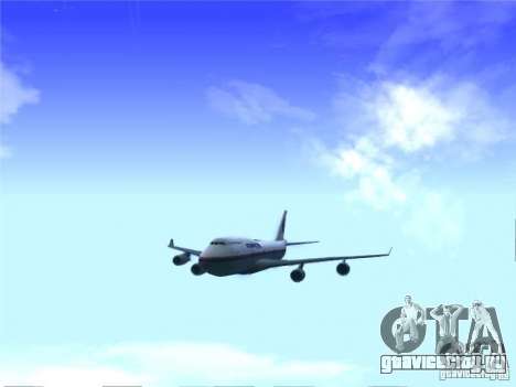 Boeing 747-400 Malaysia Airlines для GTA San Andreas