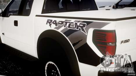 Ford F150 SVT Raptor 2011 для GTA 4
