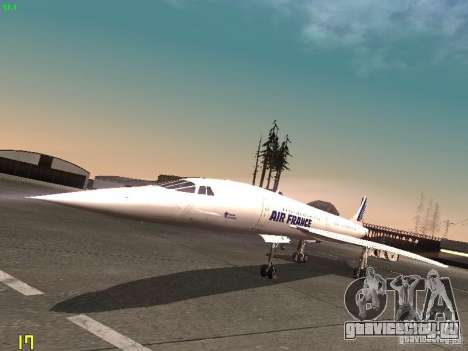 Aerospatiale-BAC Concorde Air France для GTA San Andreas