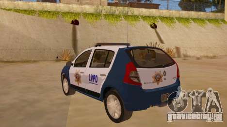 Renault Sandero Police LV для GTA San Andreas
