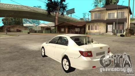Chevrolet Epica 2008 для GTA San Andreas