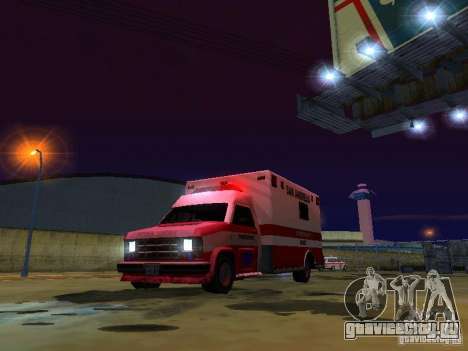 Ambulance 1987 San Andreas для GTA San Andreas