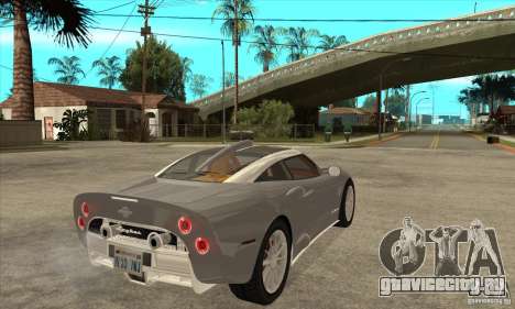 Spyker C8 Aileron для GTA San Andreas