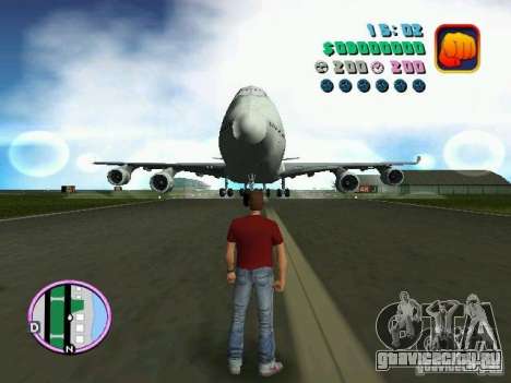 Boeing 747 для GTA Vice City