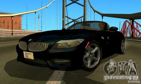 BMW Z4 2010 для GTA San Andreas