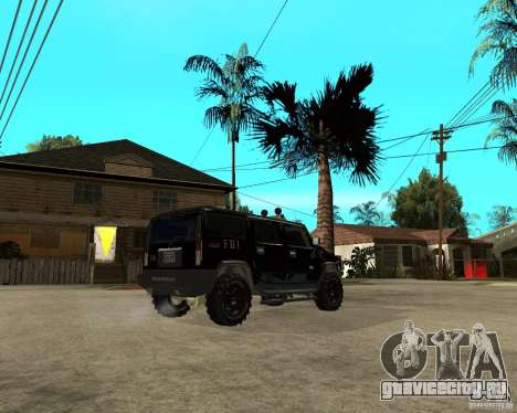 FBI Hummer H2 для GTA San Andreas