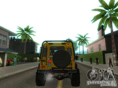 Land Rover Defender Off-Road для GTA San Andreas