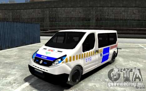 Opel Vivaro Hungarian Police Van для GTA 4
