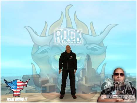 Dwayne The Rock Johnson для GTA San Andreas