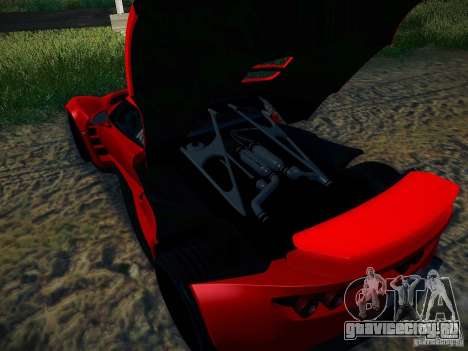 Hennessey Venom GT Spyder для GTA San Andreas