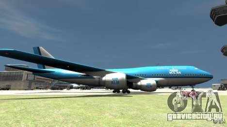 Real KLM Airplane Skin для GTA 4