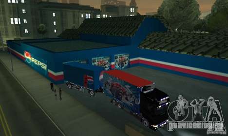 Pepsi Market and Pepsi Truck для GTA San Andreas