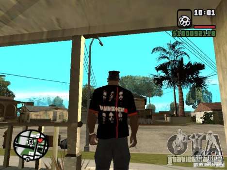 Футболка Rammstein v3 для GTA San Andreas