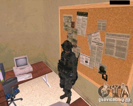 Скин солдата из Cod MW 2 для GTA San Andreas