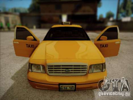 Ford Crown Victoria Taxi 2003 для GTA San Andreas