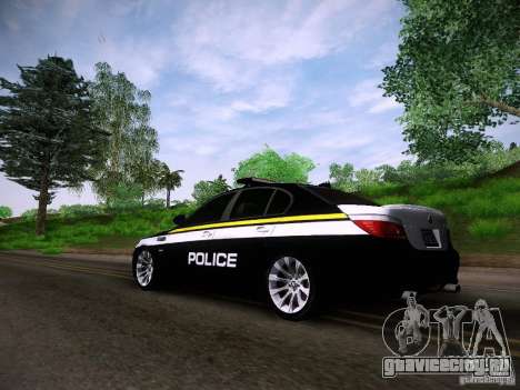BMW M5 E60 Police для GTA San Andreas