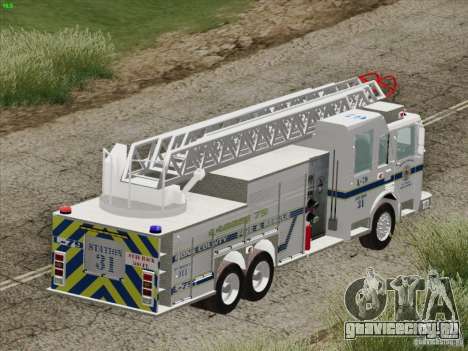 Pierce Puc Aerials. Bone County Fire & Ladder 79 для GTA San Andreas