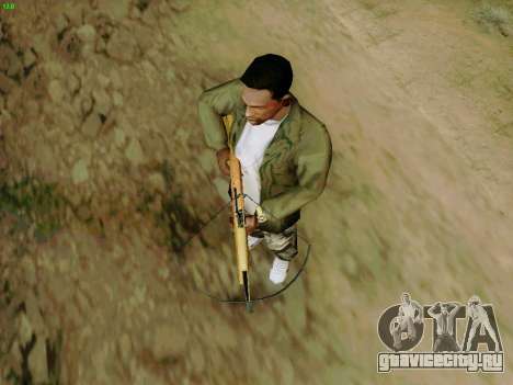 Рабочий арбалет со стрелами для GTA San Andreas