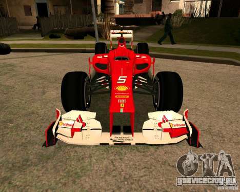 Ferrari Scuderia F2012 для GTA San Andreas