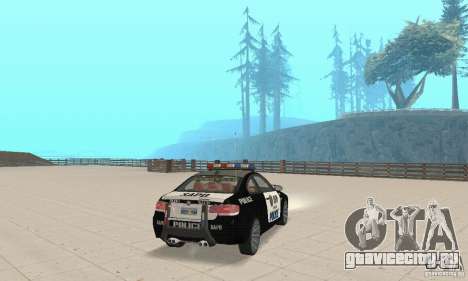 BMW M3 E92 Police для GTA San Andreas