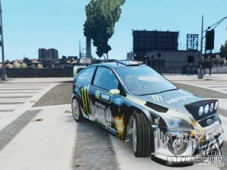 Ford Focus RS WRC для GTA 4