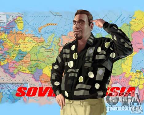 Загрузочный экран Россия в Америке для GTA 4