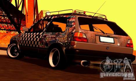 Volkswagen MK II GTI Rat Style Edition для GTA San Andreas