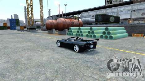 Chevrolet Corvette C6 Convertible v1.0 для GTA 4