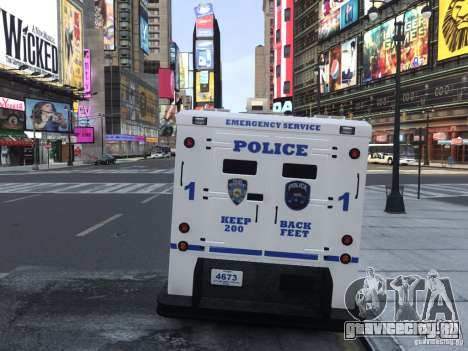 Enforcer Emergency Service NYPD для GTA 4