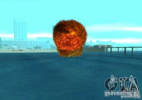 Новые эфекты взрывов для GTA San Andreas