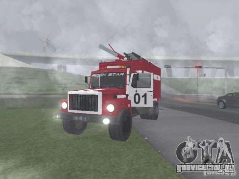 ГАЗ 3309 Пожарная для GTA San Andreas