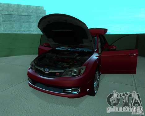 Subaru Impreza WRX STI Stock для GTA San Andreas