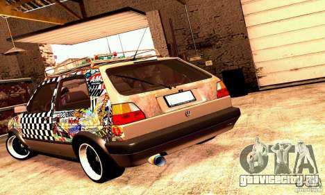 Volkswagen MK II GTI Rat Style Edition для GTA San Andreas