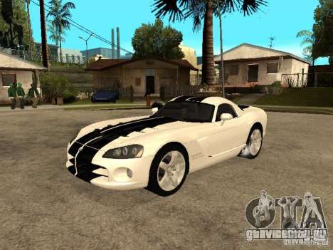 Dodge Viper Coupe 2008 для GTA San Andreas